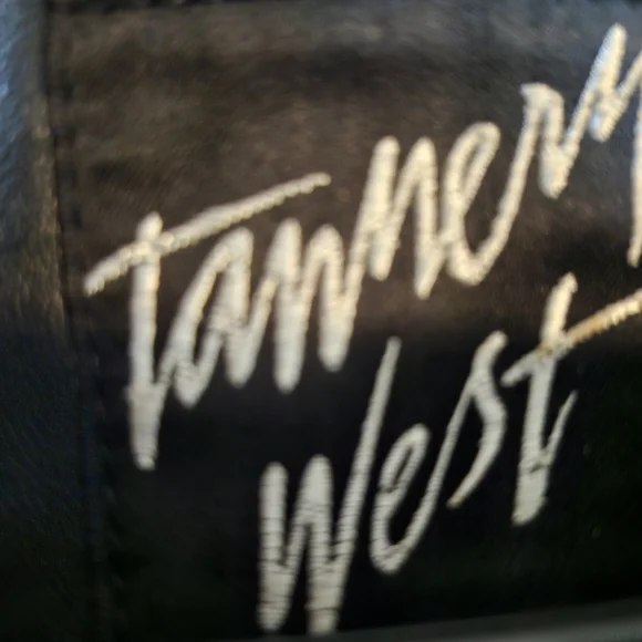 Tannery West Black Leather Jacket - Picture 2 of 4